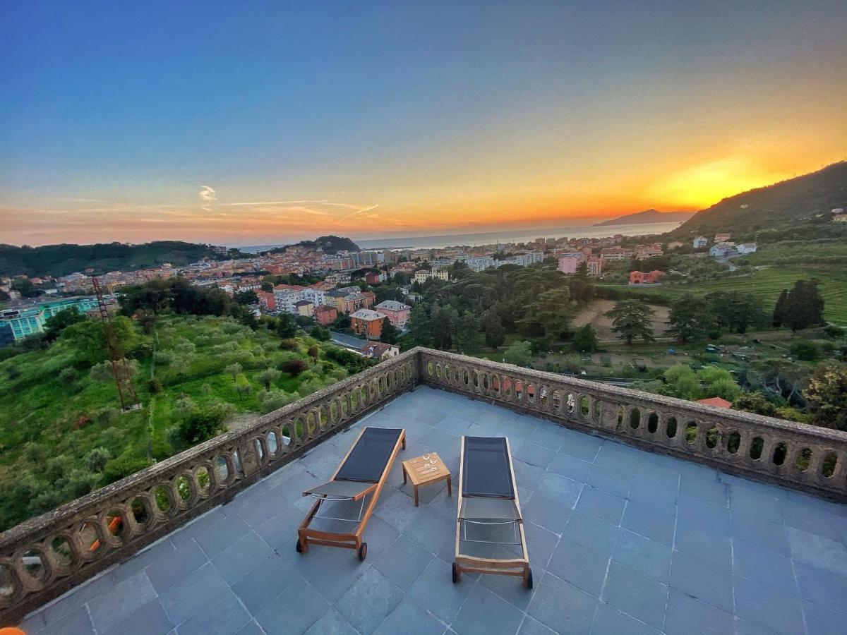 Villa Torre Scribanti Sestri Levante Exterior foto