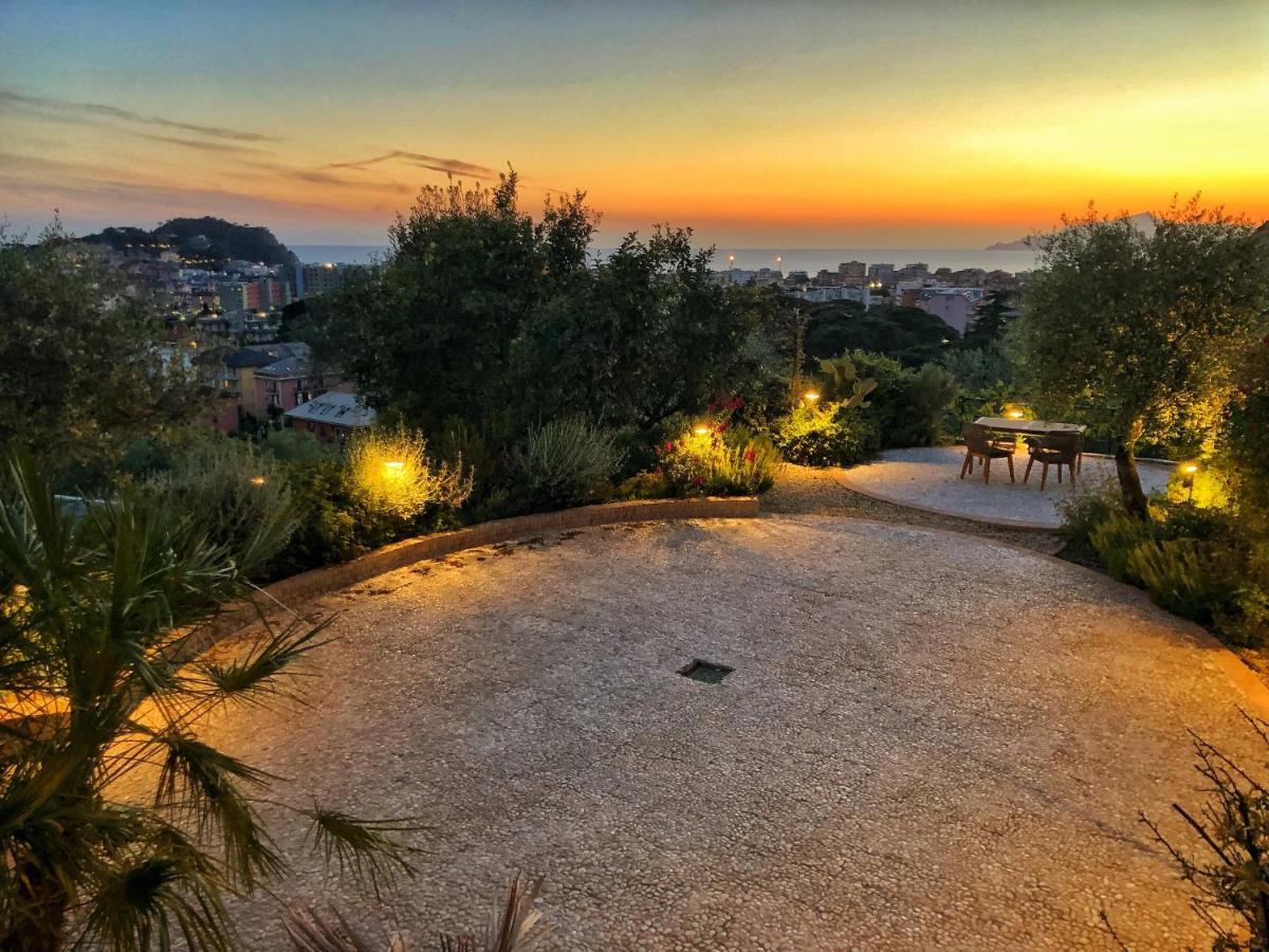 Villa Torre Scribanti Sestri Levante Exterior foto