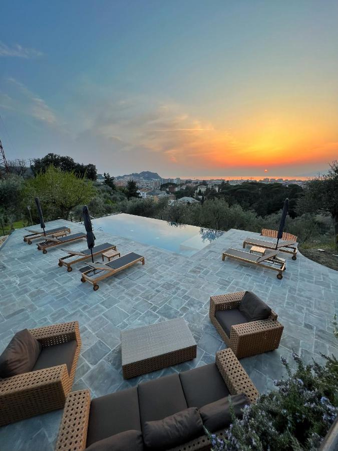 Villa Torre Scribanti Sestri Levante Exterior foto