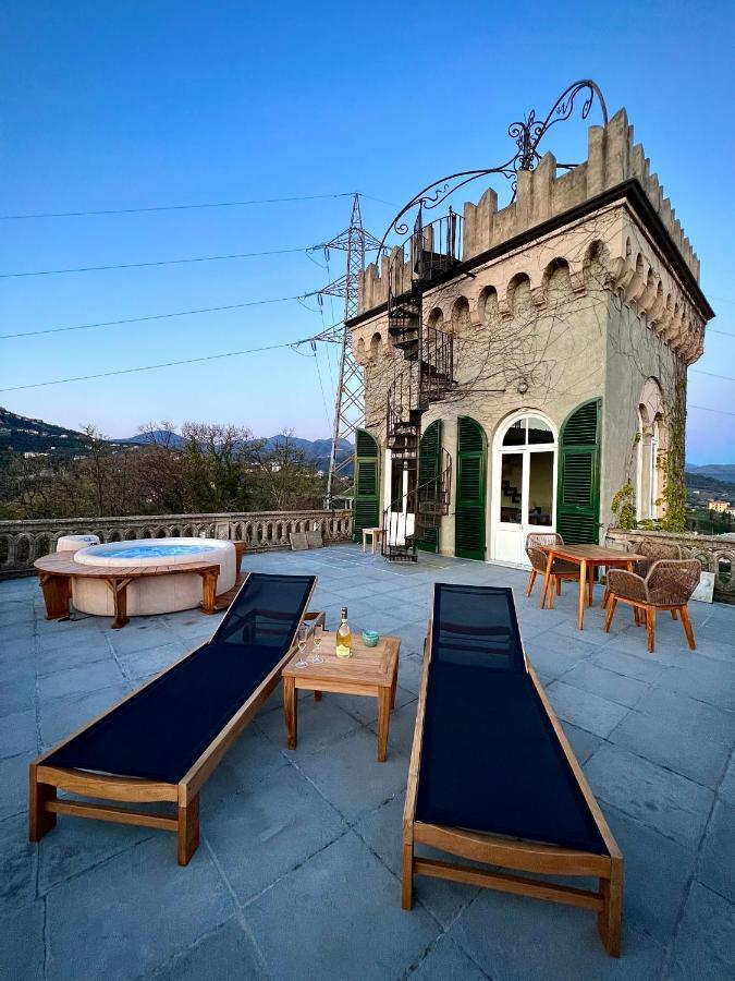 Villa Torre Scribanti Sestri Levante Exterior foto