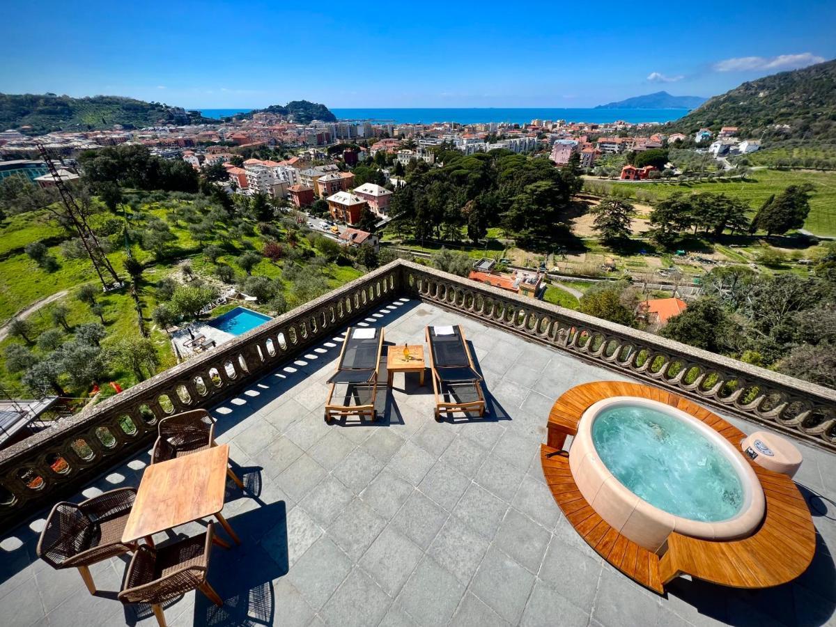 Villa Torre Scribanti Sestri Levante Exterior foto
